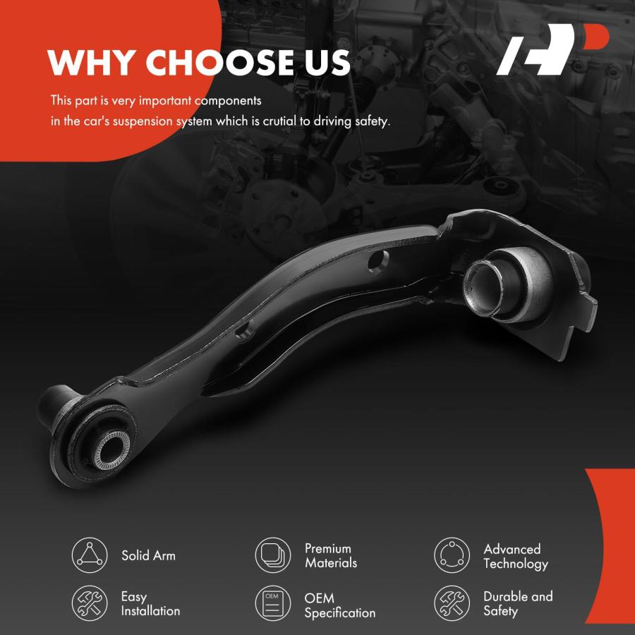 A Premium Front Right Upper Control Arm with Bushing， Compatible 並行輸入品_9