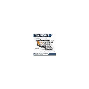 【並行輸入品】 Auto Dynasty Factory Style Halogen Headlight Assembly Compatible_5
