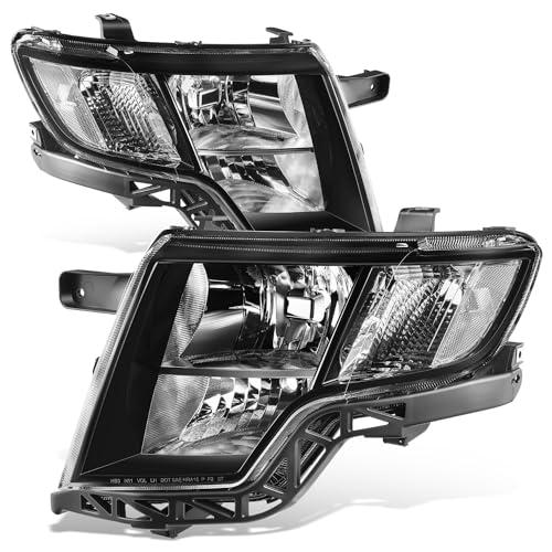 【並行輸入品】 DNA MOTORING Pair of Headlight Assemblies Compatible With Ford E_1