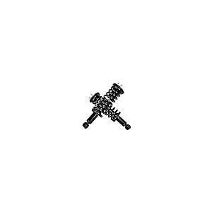 Zoncar Front Complete Shock Absorbers Assembly with Coil Spring 並行輸入品