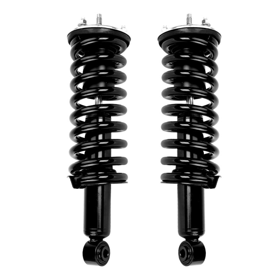 Zoncar Front Complete Shock Absorbers Assembly with Coil Spring 並行輸入品