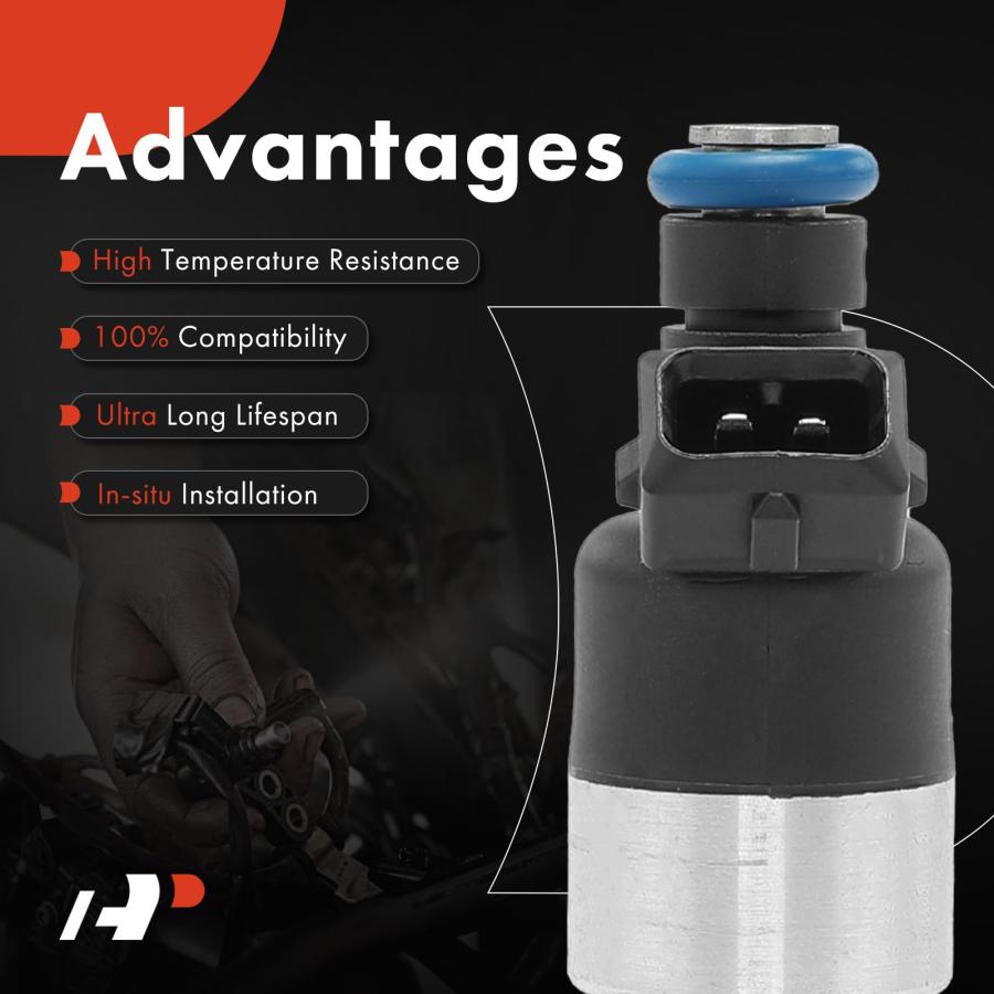 【並行輸入品】 A Premium Fuel Injectors Set of 6 Compatible with Chevrolet Camaの画像