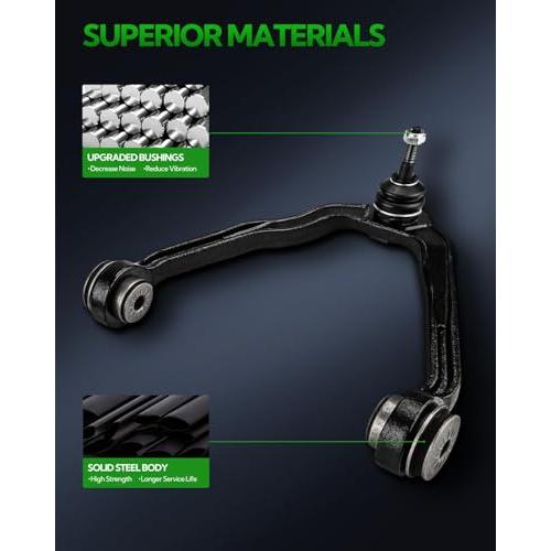Scoparc フロントアッパーコントロールアームサスペンションキット ボール付き R a m 1500 2006 2021用 B 並行輸入品_7