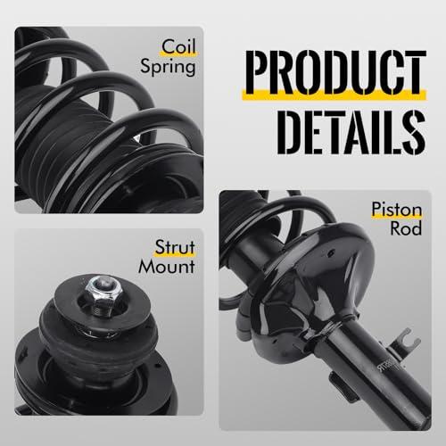 【並行輸入品】 KUSATEC Front Pair Complete Struts Shock Absorber fit for Chevy_7