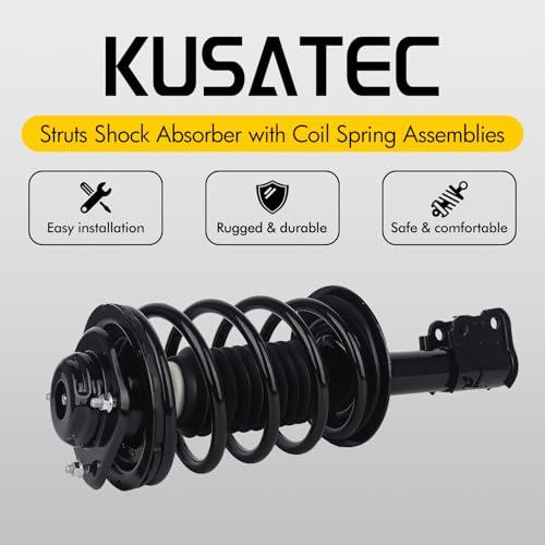 【並行輸入品】 KUSATEC Front Pair Complete Struts Shock Absorber fit for Chryslの画像