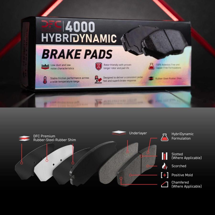 【並行輸入品】 Dynamic Friction Company Brake Kit For 2003 2007 Cadillac CTS; 2の画像