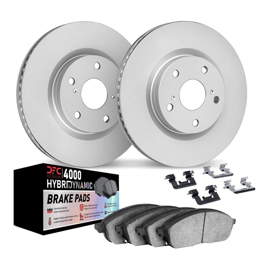 【並行輸入品】 Dynamic Friction Company Brake Kit For 2002 2006 Toyota Camry| Fの画像