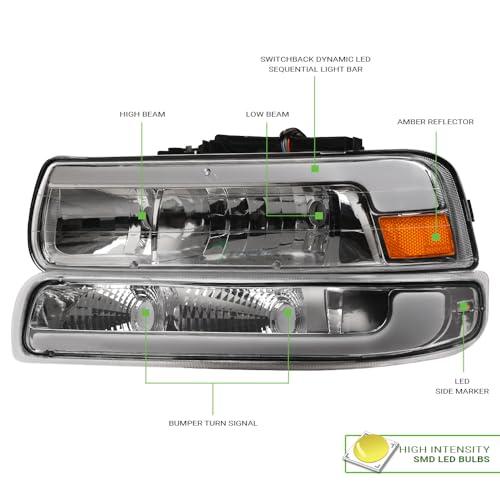 【並行輸入品】TLAPS 7422439384378 1999 2002 Silverado 1500 2500/2000 2006 Tahoeの画像