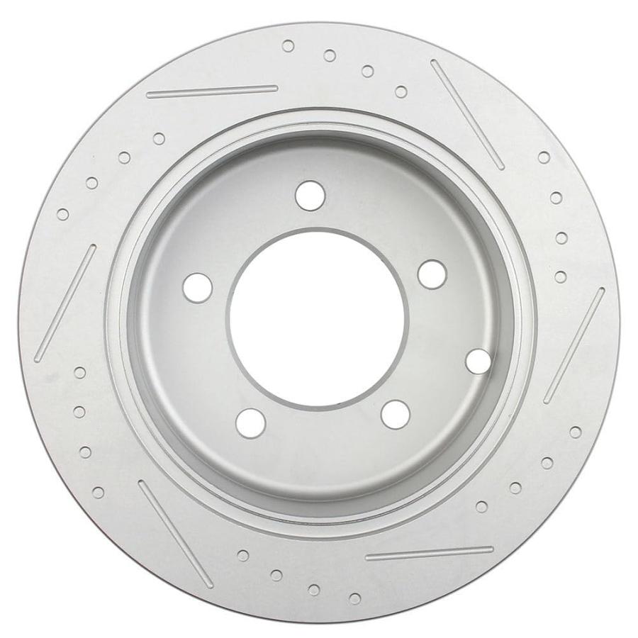 INEEDUP 10.32" Disc Brake Kit Drilled & Slotted Rotors and Ceram 並行輸入品