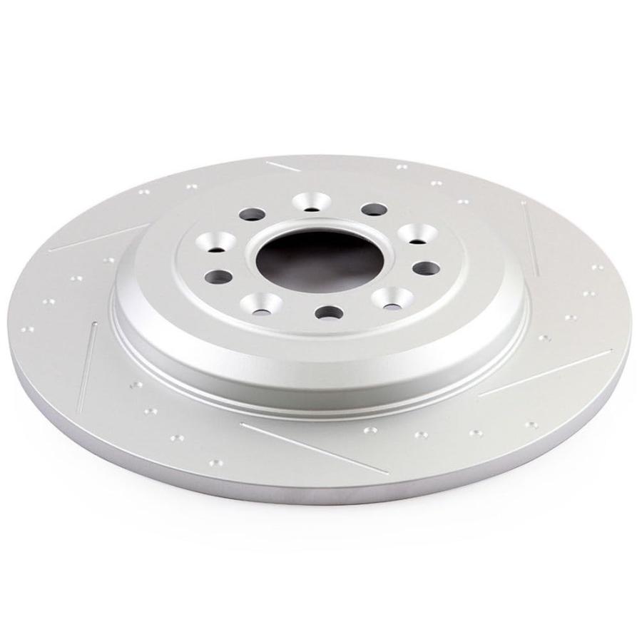 INEEDUP 13" Disc Brake Kit Drilled & Slotted Rotors and Semi Met 並行輸入品_6