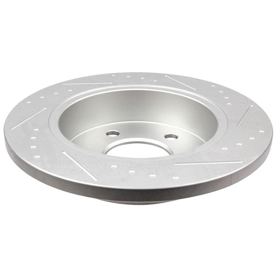INEEDUP 10.52" Disc Drilled & Slotted Brake Rotors Rear For Ford 並行輸入品_3