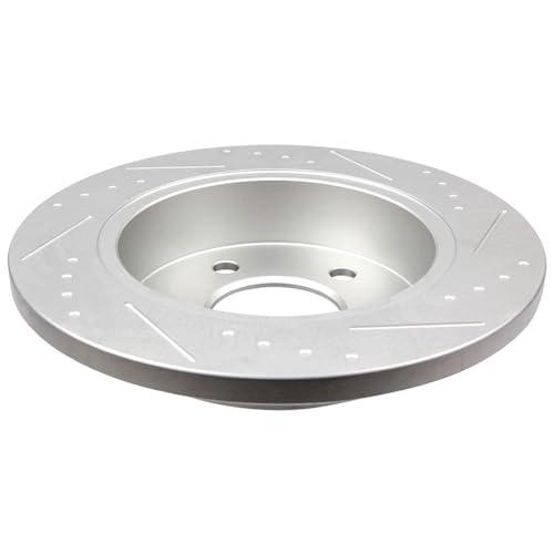 INEEDUP 10.52" Disc Drilled & Slotted Brake Rotors Rear For Ford 並行輸入品_4
