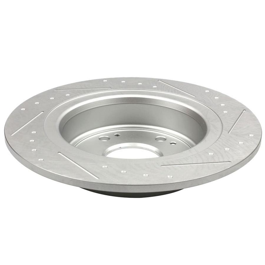 INEEDUP 11.1" Disc Drilled & Slotted Brake Rotors Rear For Acura 並行輸入品_3