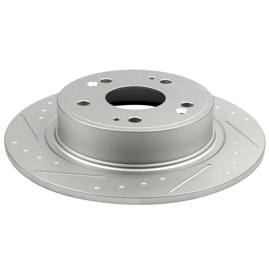 INEEDUP 11.1" Disc Drilled & Slotted Brake Rotors Rear For Acura 並行輸入品_6
