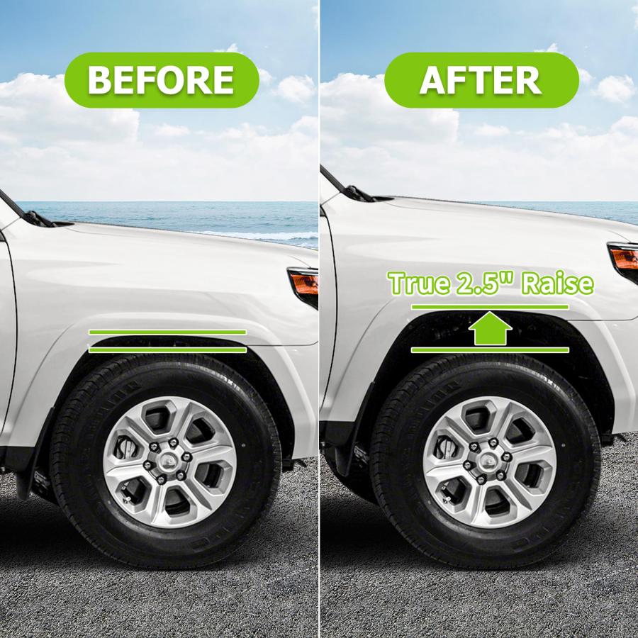 【並行輸入品】 PROEZE 1.5\" Front Leveling Lift Kit, Leveling Kit for 2005 2023の画像
