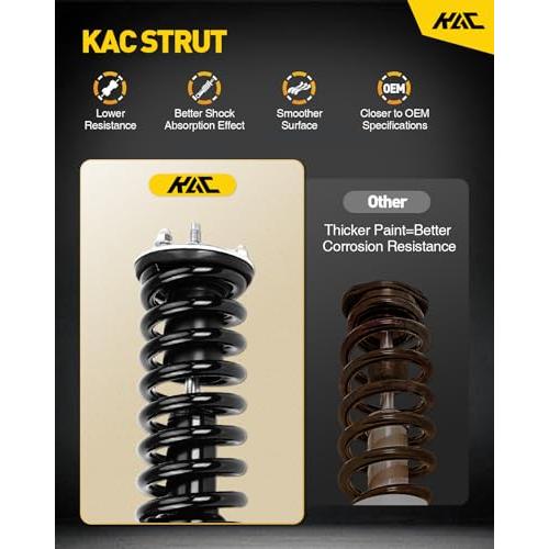 フロントストラットとショックフィット 2008 2010 xD 172441/172442用 Front Struts and S 並行輸入品の画像