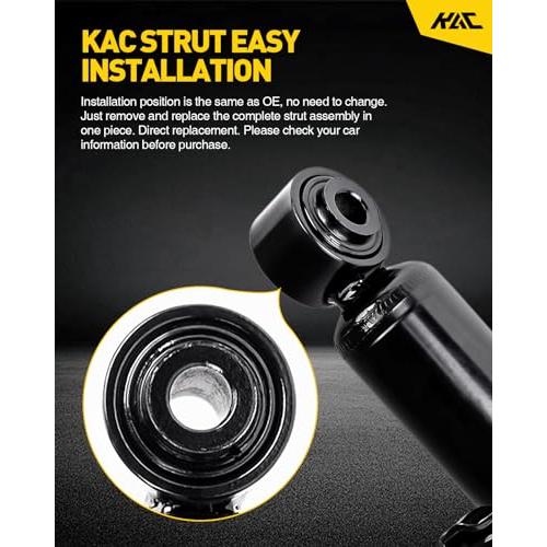 フロントストラットとショックフィット 2008 2010 xD 172441/172442用 Front Struts and S 並行輸入品の画像