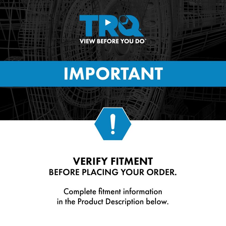 【並行輸入品】 TRQ Rear Left Upper Rearward Right Control Arm Compatible with 2の画像