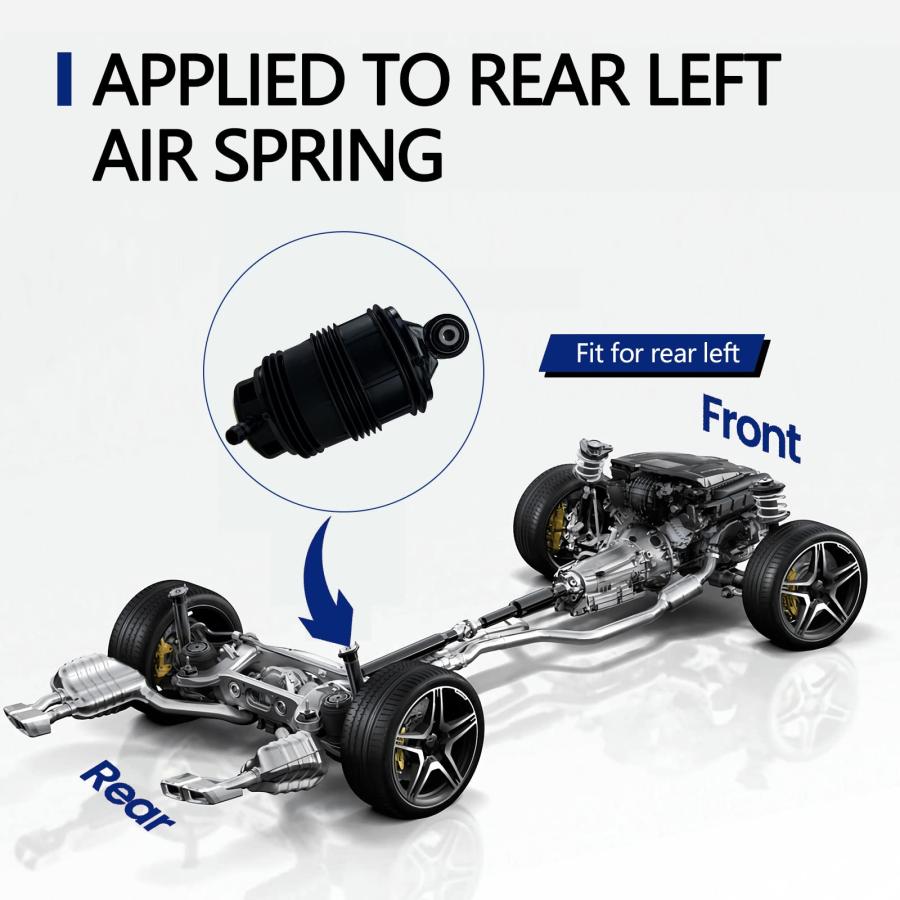 KEIYSHOLCK Rear Left Air Suspension Spring Bag Compatible with B 並行輸入品_6