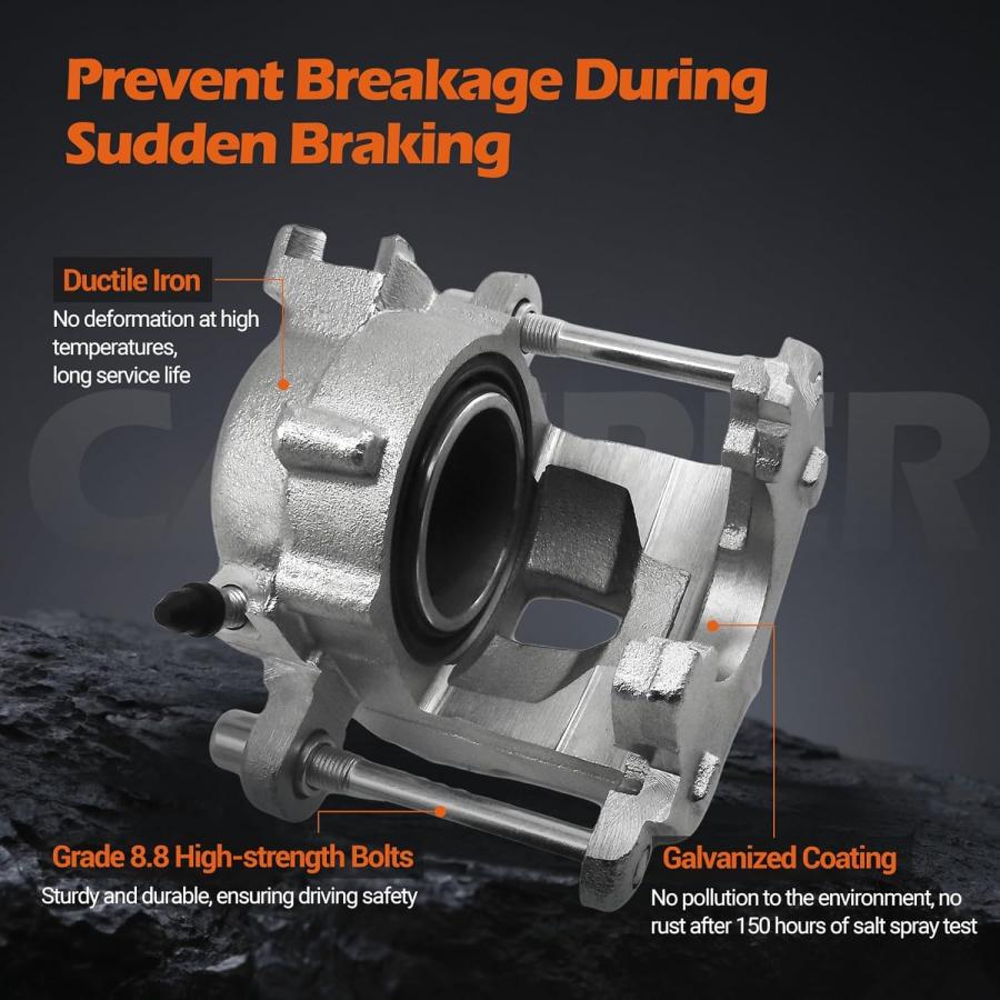 funire Rear Brake Caliper with Bracket Compatible With 2003 2006 並行輸入品_9