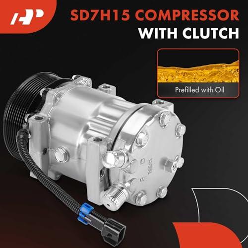 A Premium Air Conditioner AC Compressor with Clutch Compatible w 並行輸入品の画像