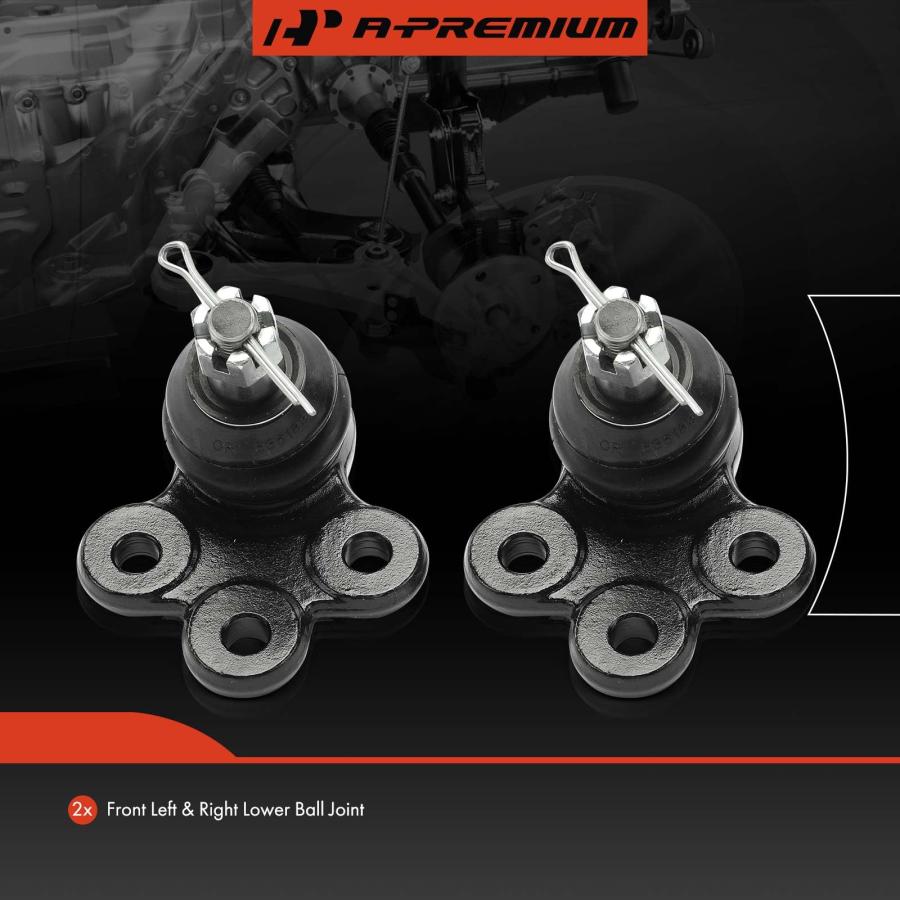 【並行輸入品】 A Premium 2 x Front Lower Ball Joint, Compatible with Chevroletの画像