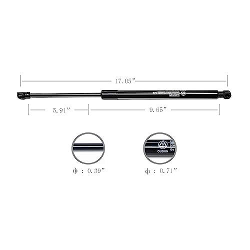 SYCT 1 Pair Tailgate Trunk s Rear Side Gas Charged Shock Struts  並行輸入品_4