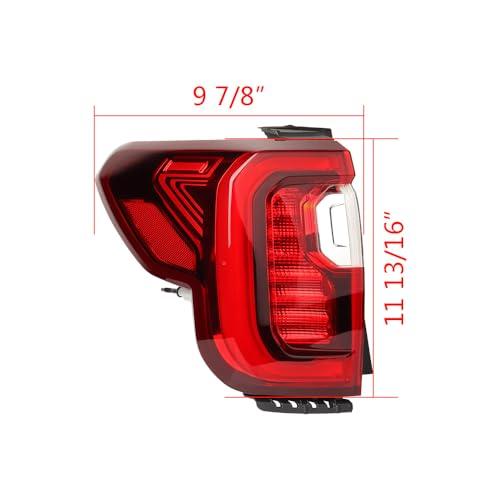 【並行輸入品】 Astra Depot Pair Left and Right Side LED Tail Light Compatible wの画像