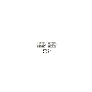 ZDKK Rear Brake Calipers With Bracket 18 B4764 18 B4765 2PCS Dis 並行輸入品