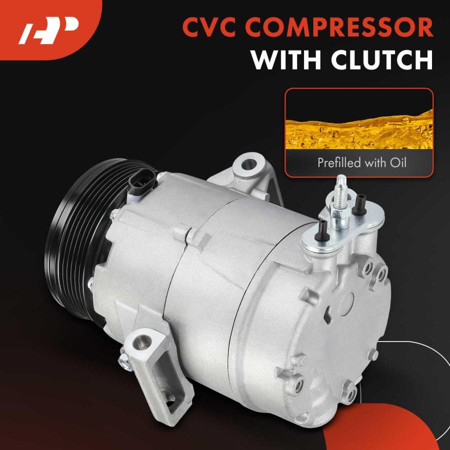 A Premium Air Conditioner AC Compressor with Clutch Compatible w 並行輸入品の画像