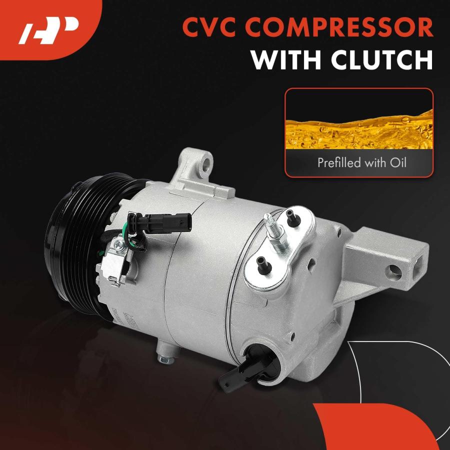 A Premium Air Conditioner AC Compressor with Clutch Compatible w 並行輸入品の画像