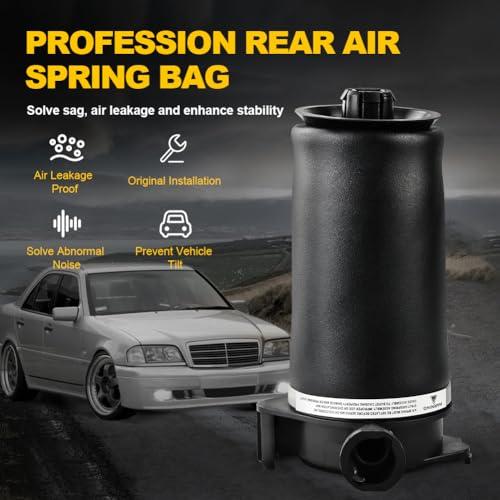 【並行輸入品】JDMON AIR SPRINGは2002 2012 レンジローバーL322と互換性があります(右) JDMON 1PC Rear