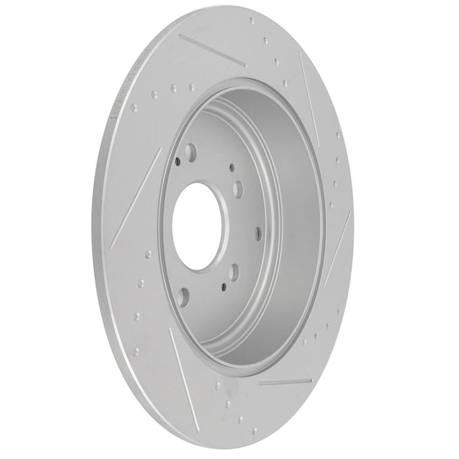 AUTOMUTO [2PCS] 【Rear 13.14" Disc Drilled & Slotted Brake Rotors 並行輸入品_6