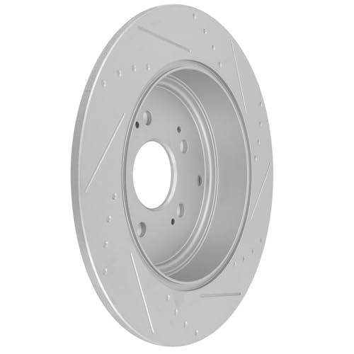 AUTOMUTO [2PCS] 【Rear 13.14" Disc Drilled & Slotted Brake Rotors 並行輸入品_7