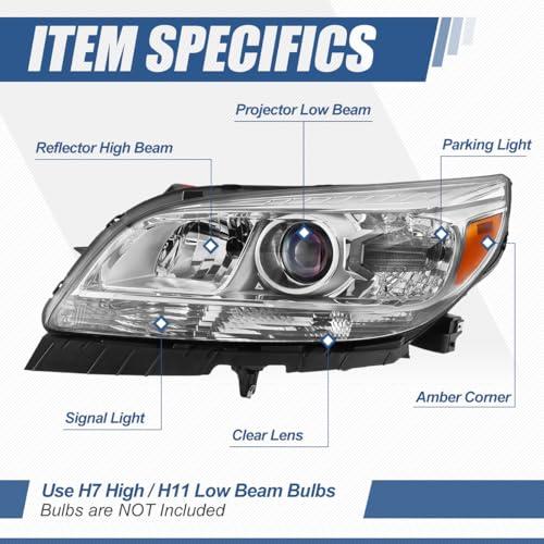 【並行輸入品】 Auto Dynasty GM2502362 Facotry Style Projector Headlights Assembの画像