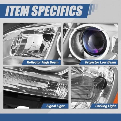 【並行輸入品】 Auto Dynasty GM2502362 Facotry Style Projector Headlights Assembの画像