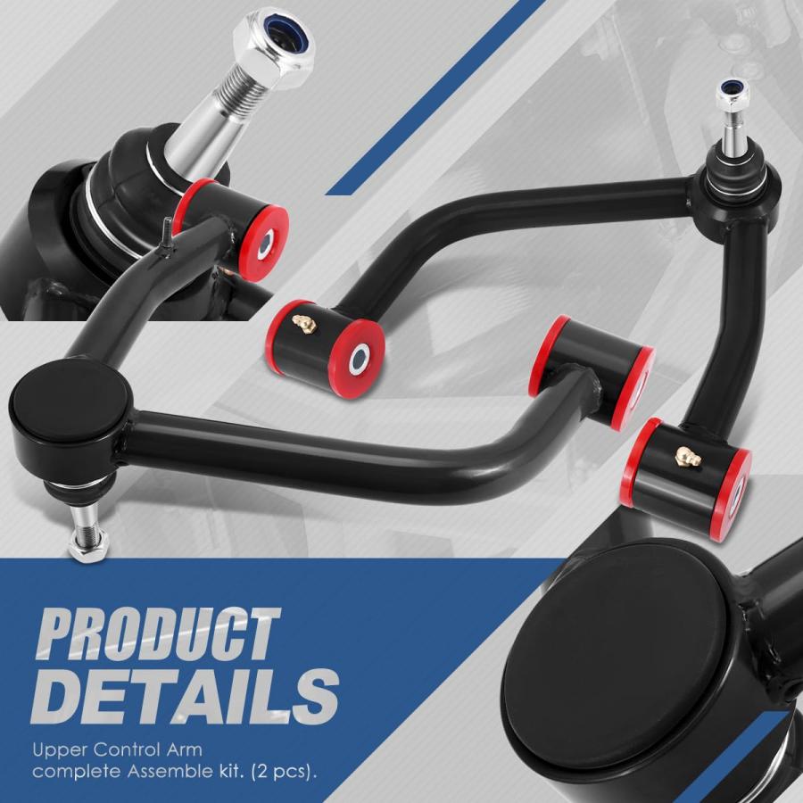 並行輸入品】 Auto Dynasty 2Pcs Front Upper Tubular Control Arms