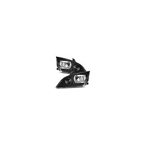 CAAP DRIVEN Black Housing Factory Style Headlights Headlamp Asse 並行輸入品の画像
