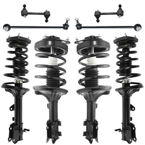 【並行輸入品】 Detroit Axle   8pc Front Rear Struts Sway Bars for Hyundai 2003の画像