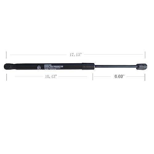 SYCT 2pcs Window Glass s Rear Side Gas Charged Strut Shocks Blac 並行輸入品_4