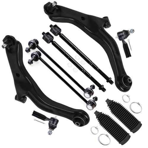 SCITOO 10pcs Front Suspension Kit Lower Control Arm and Ball Joi 並行輸入品_1