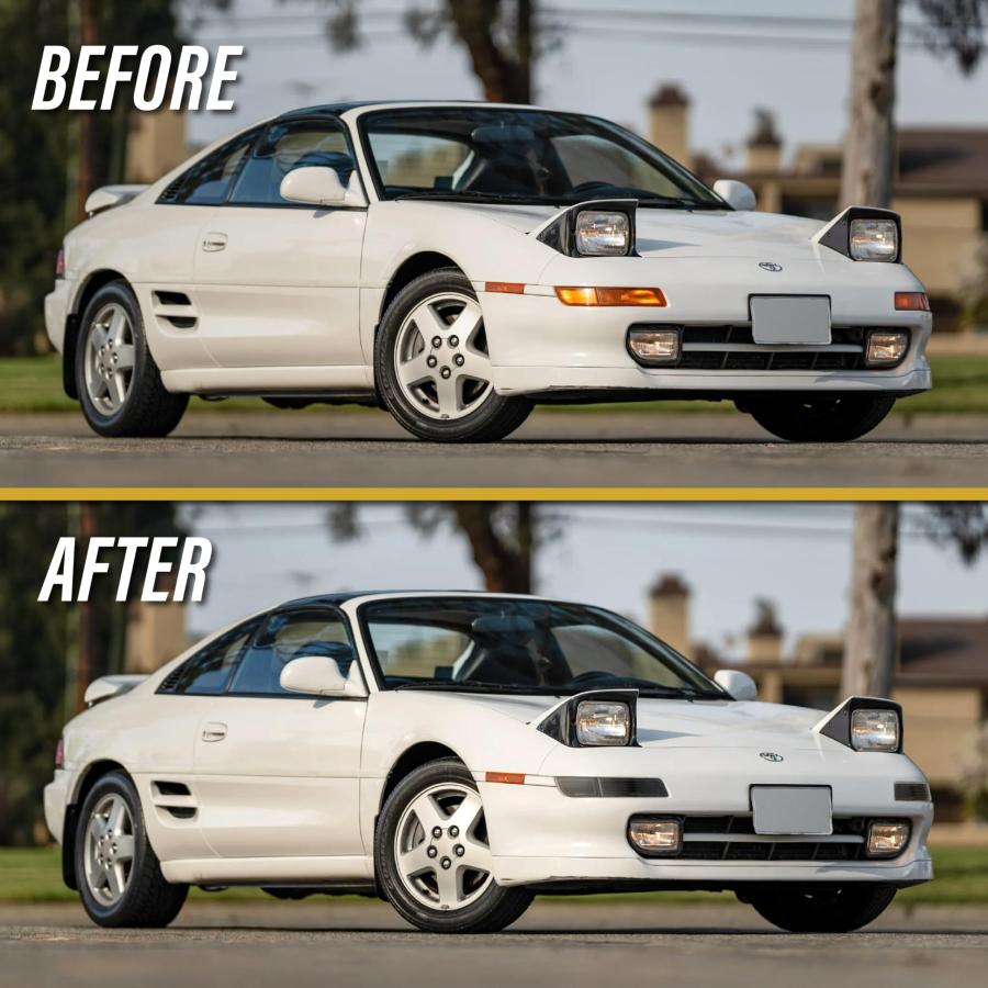 【並行輸入品】 USR 91 95 MR 2 Turn Signal Light   4 pieces Front Bumper Signalの画像