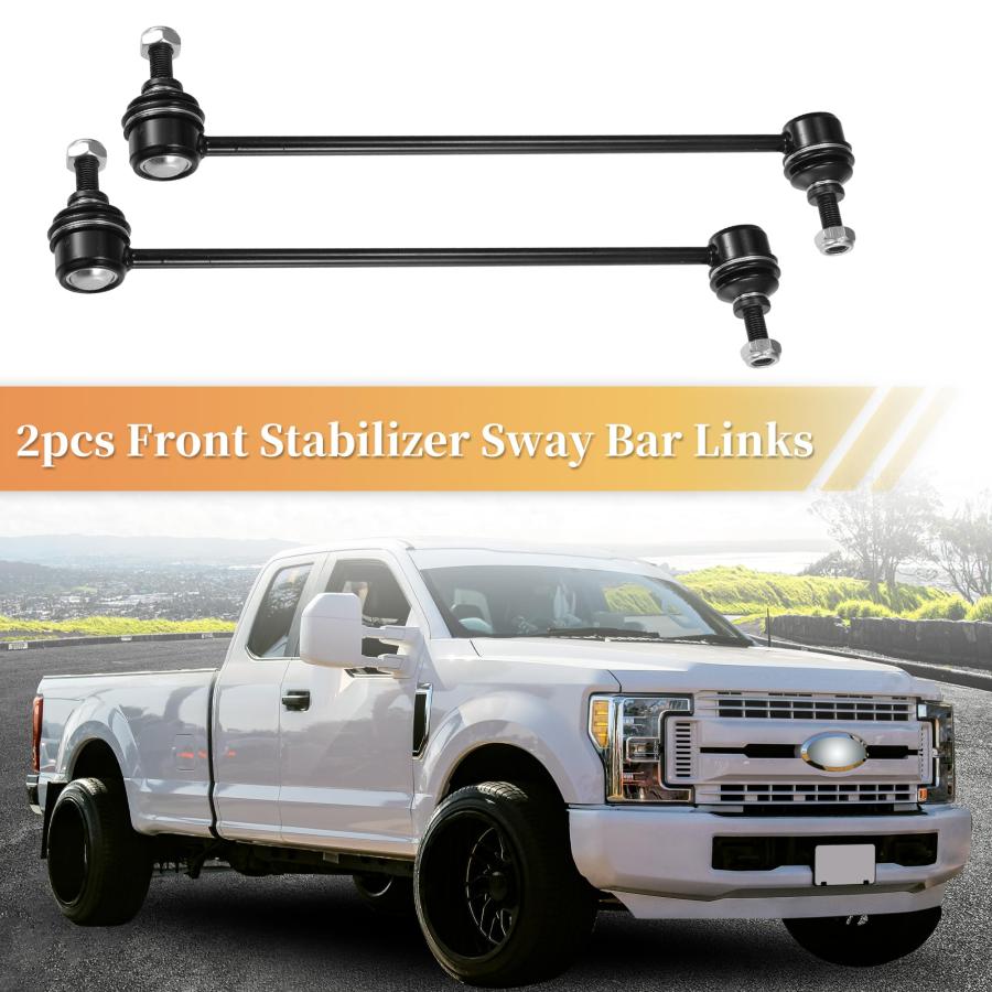 X AUTOHAUX 2pcs Front Sway Bar Links Stabilizer Link Kit for For 並行輸入品_3
