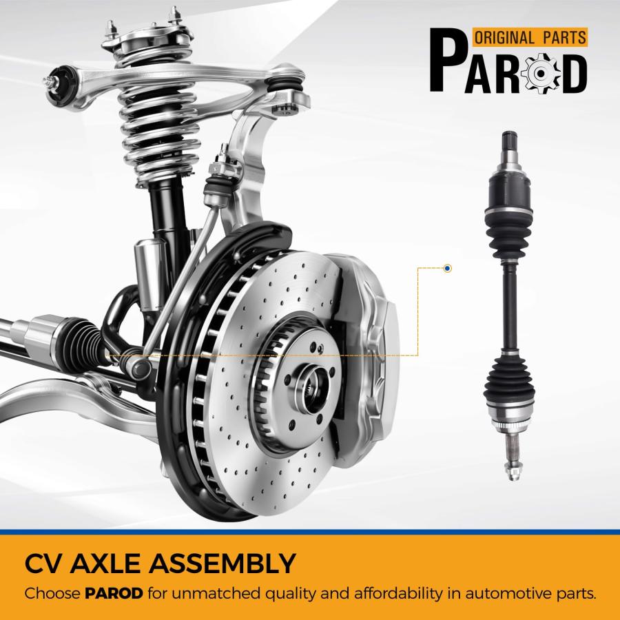 【並行輸入品】PAROD 665245 CV アクスルアセンブリ 2002 2009 トヨタ カムリ、2001 2007 ハイランダー、2004_3