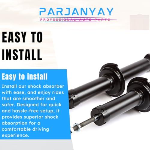 ブランド登録なし - Parjanyay Rear Shocks   Set of 2 Rear Shock Absorber Pair Car Sh 並行輸入品