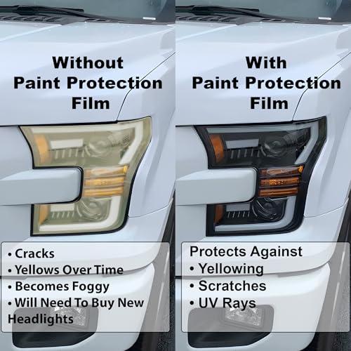 【並行輸入品】 BOGAR TECH DESIGNS Full Headlight Taillight PPF Kit Compatible w_7
