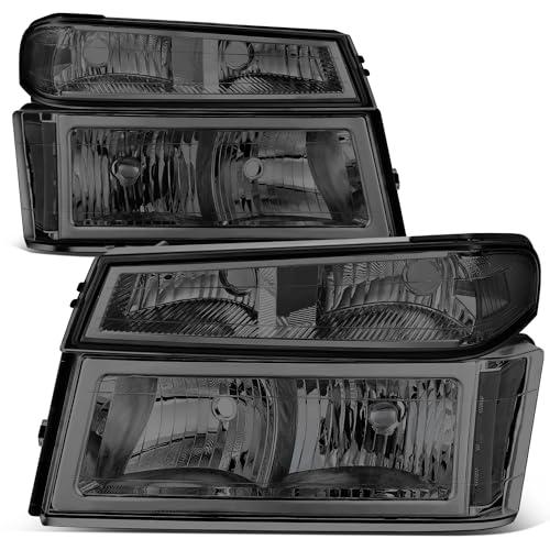 【並行輸入品】 Auto Dynasty Headlights Assembly Compatible with 2004 2012 Chevyの画像
