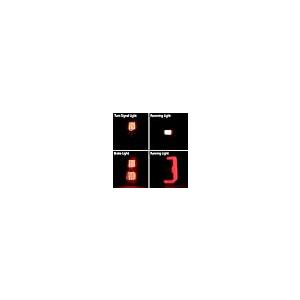 【並行輸入品】 Astra Depot Left Right Full LED COB Tail Light Assembly Red Lensの画像