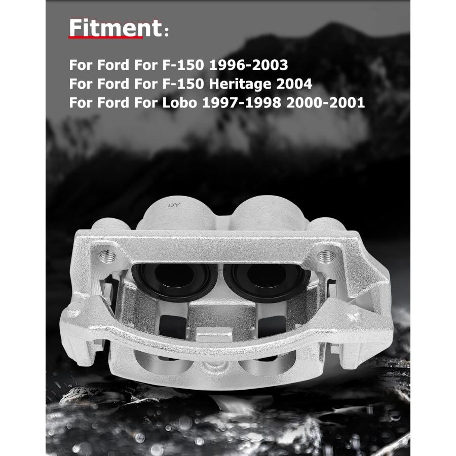 cciyu 18B4635 Front Left Brake Caliper With Bracket For Ford For 並行輸入品_3