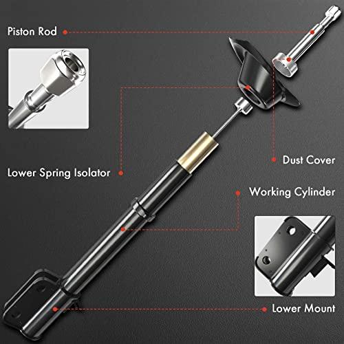 【並行輸入品】 A Premium Front Pair (2) Strut Assembly Compatible with Jeep KLの画像